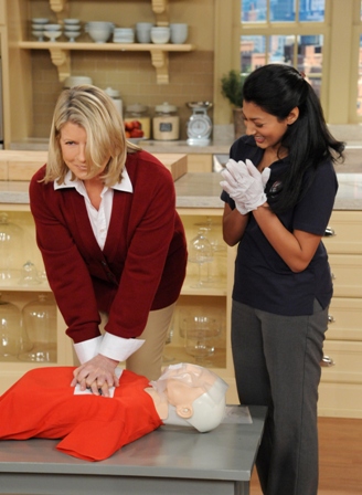 Lipica Shah and Martha Stewart